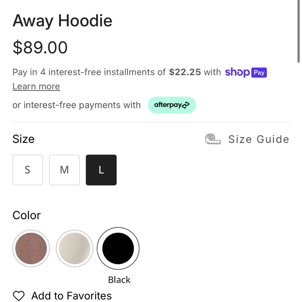 Miss Me Away Hoodie Crop Sweater - Picture 7 of 7